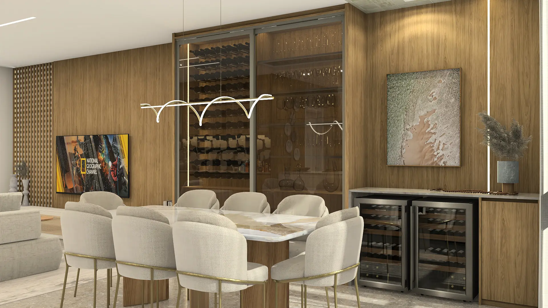 Projeto de interiores autoral em Balneário Camboriú
