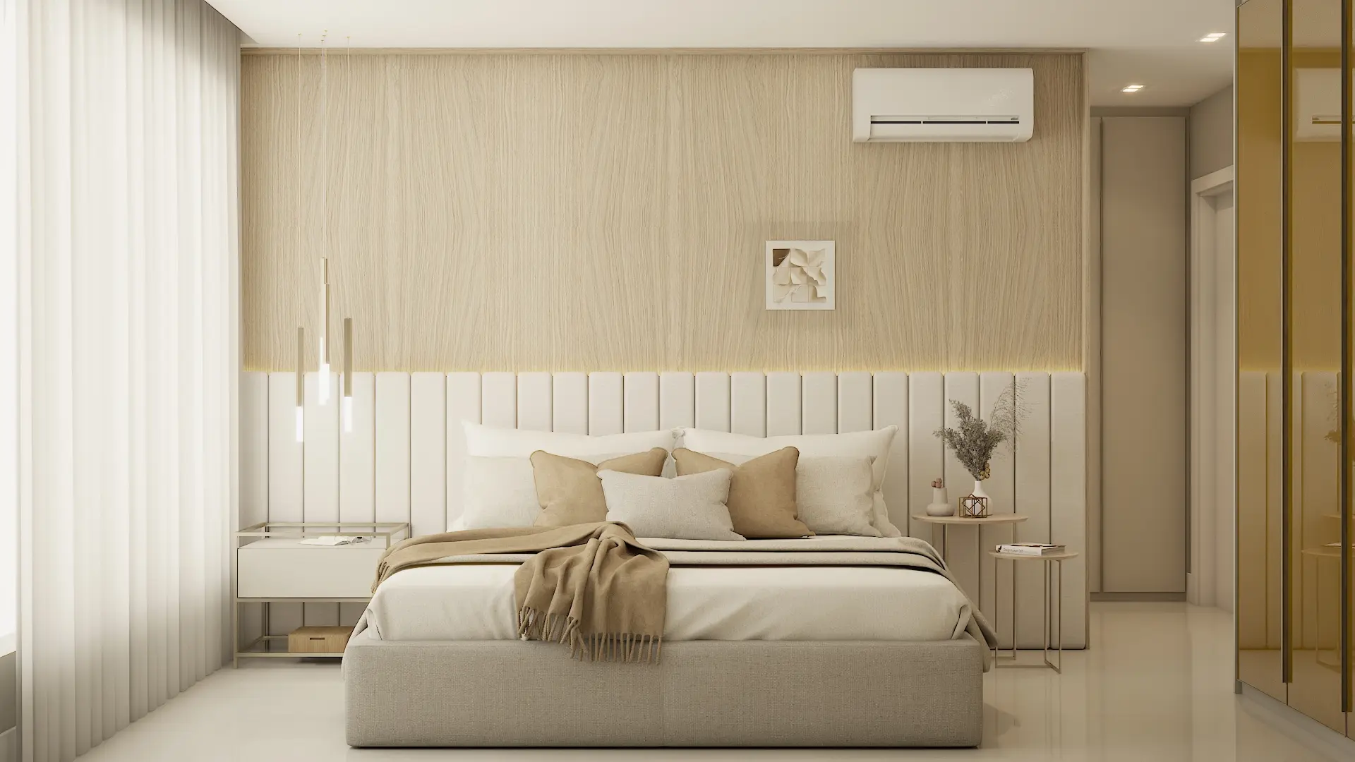 Ambiente planejado com arquitetura e design de interiores